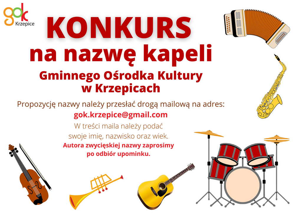 konkurs na nazwę kapeli